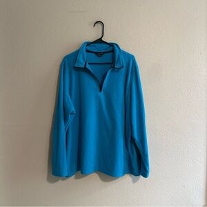 Lands’ End Thermacheck Quarter Zip Fleece